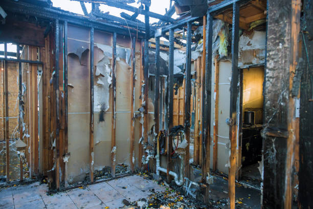 Professional Fire Damage Repair technician working in Cambridge, MN